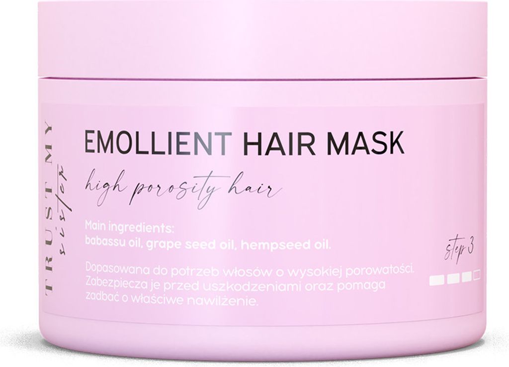TRUST MY SISTER_Emollient Hair Mask High Porosity Hair maska do włosów wysokoporowatych 150g