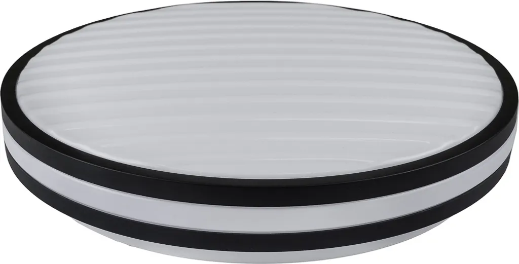 Plafonnier LED 2900 lumens noir mat 4000K : puissance et design sobre
