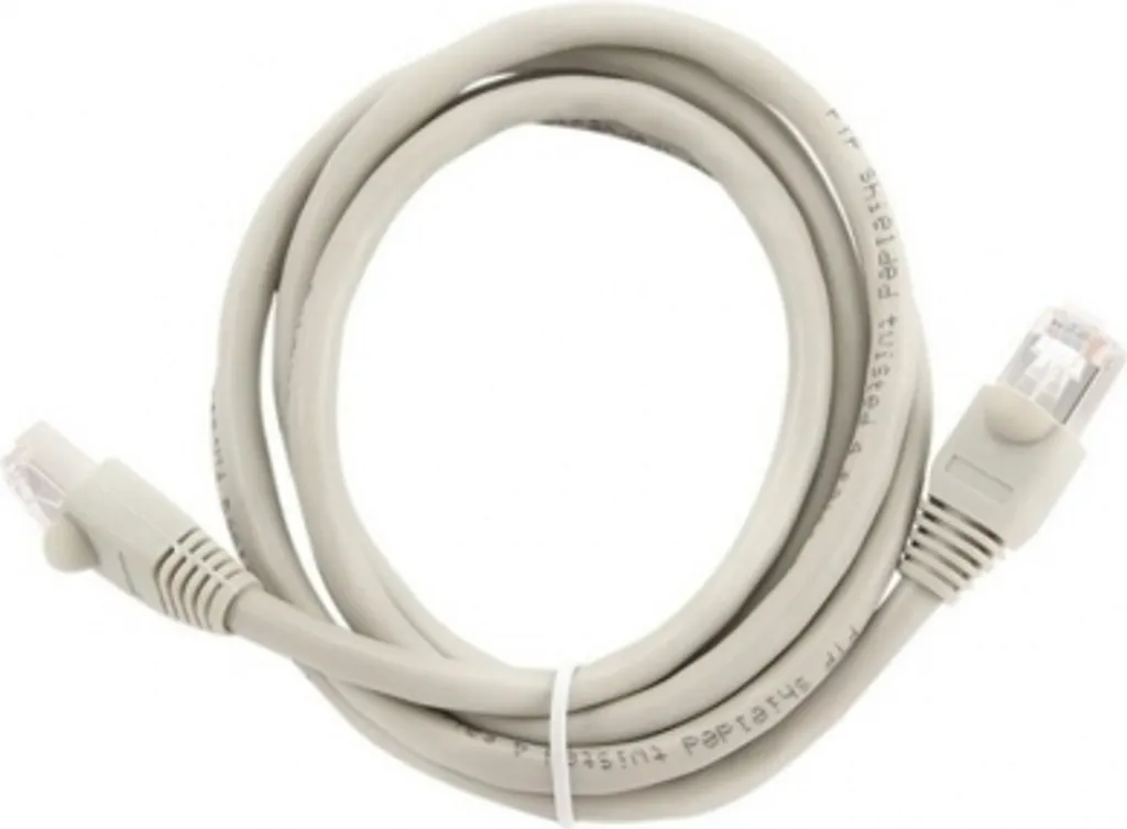 Cavo Di Rete Gembird Cat.5e UTP 2 Metri – Patchcord RJ45 Grigio Per Collegamento Internet E LAN