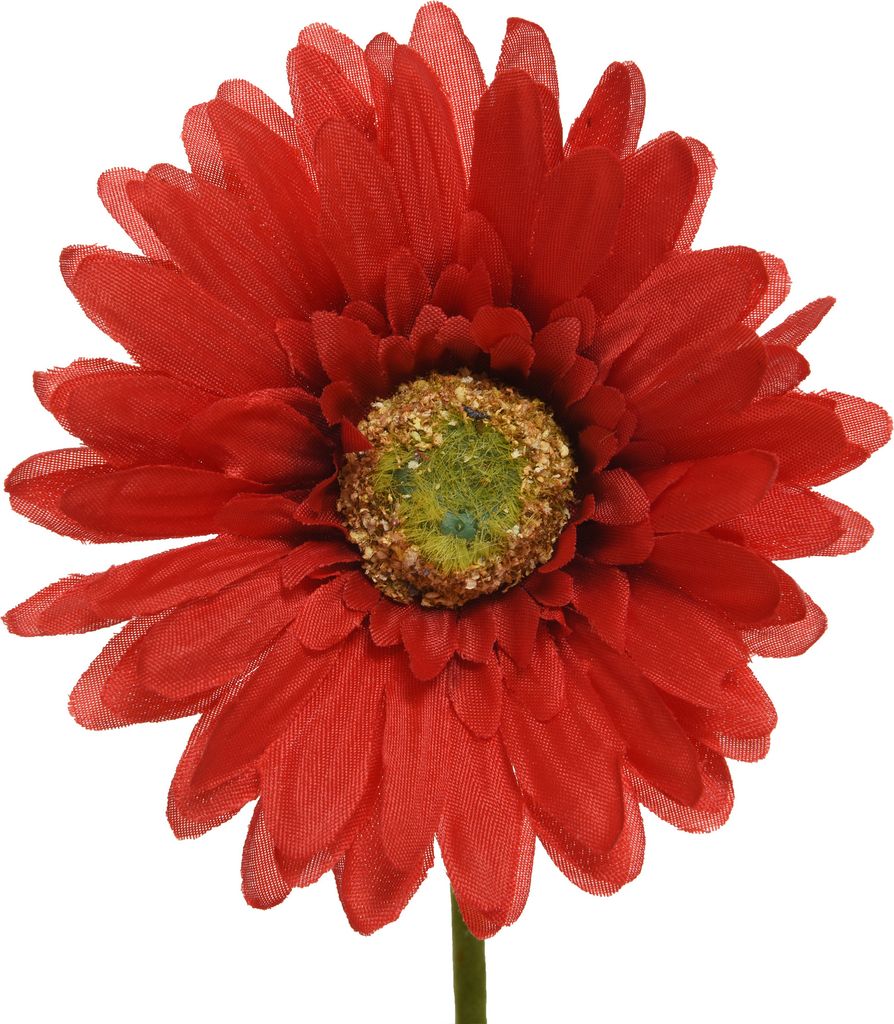 Kunstblumen Gerbera 50cm rot, 1 Stück Produktbild 