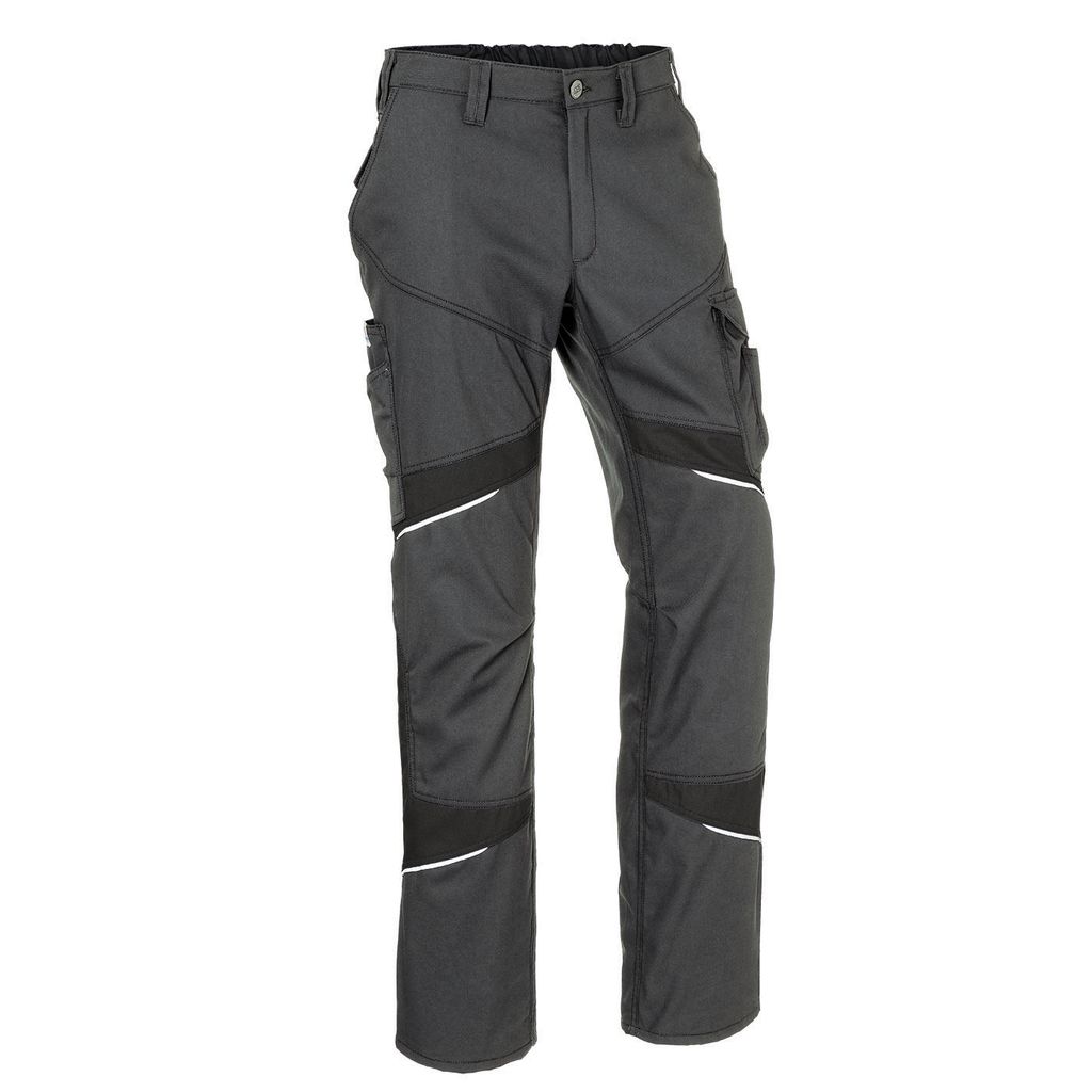 Kübler Activiq Baumwolle+ Hose anthrazit/schwarz Gr. 28