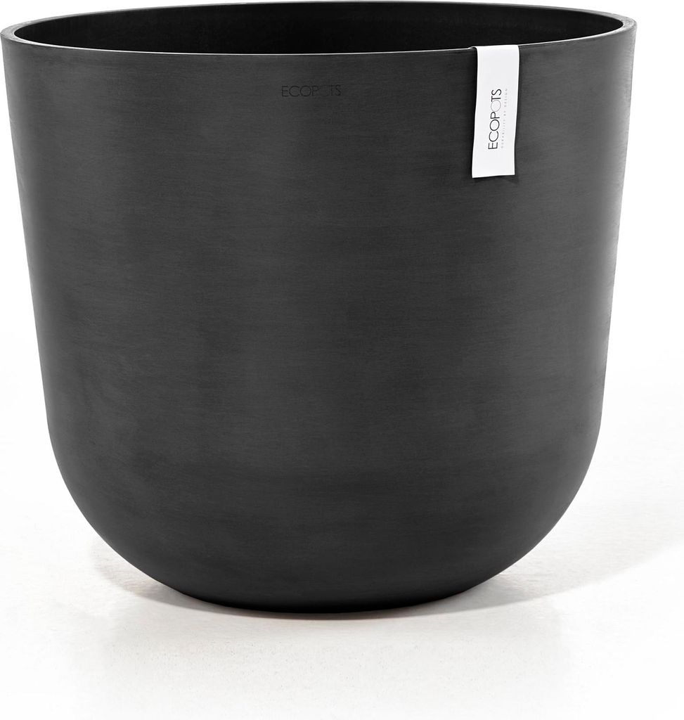 Ecopots Oslo 55 + Blumentopf mit Wasserreservoir - L 55 cm x H 48,5 cm - Innen- und Außenbereich