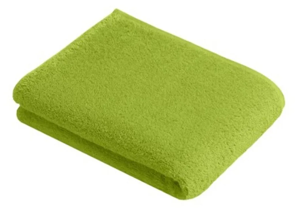 Serviette de bain Vossen pour un séchage rapide et doux coloris vert prairie