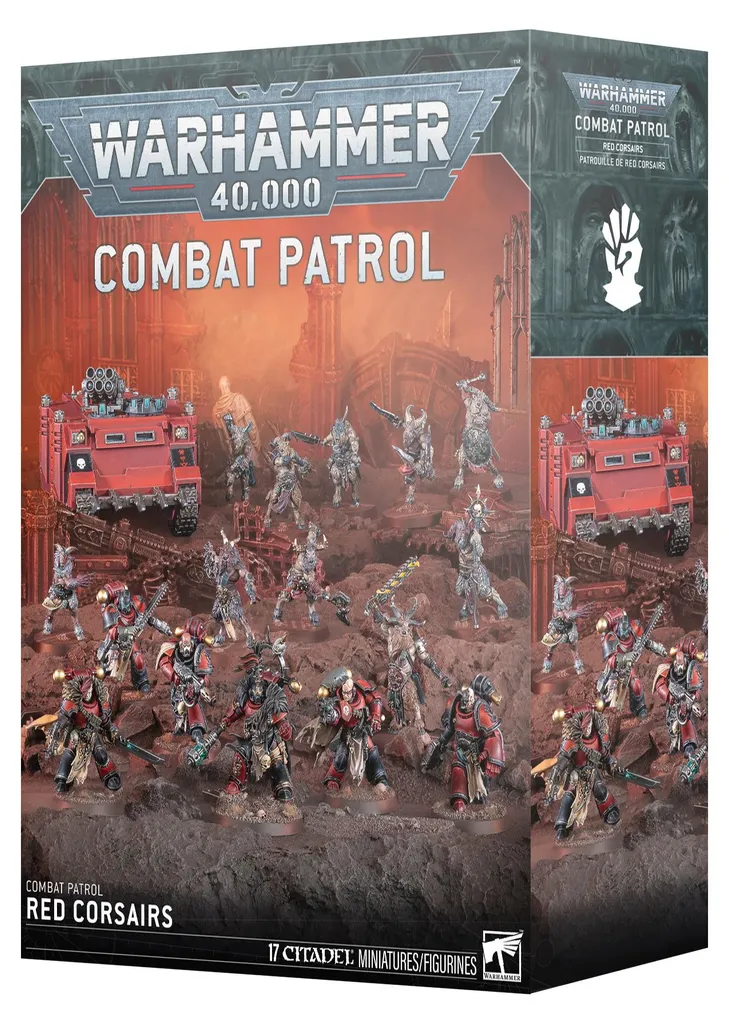 Armée Chaos Space Marines Corsaires Rouges : Patrouille de Combat Complète