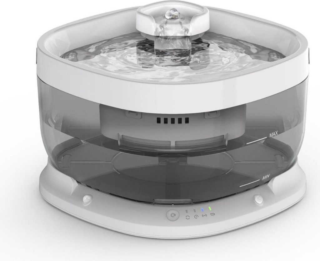 AIORBER 7L Fontaine à eau pour chats et chiens, sans fil, Image du produit 