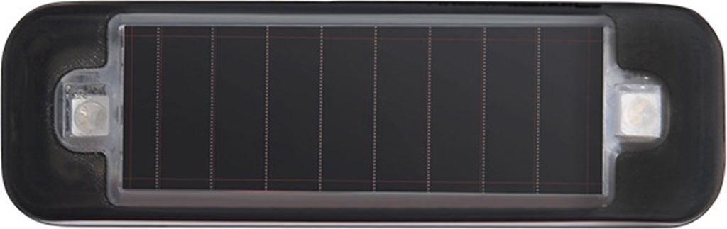 Solar-Warnleuchte LED-Bootsleuchte Hohe Lumen Superhell Wasserdicht Kompakte Größe Automatisches Aufladen Fahrradrücklicht Nachtsicherheitslampe