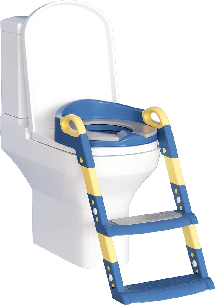 Clanmacy Höhenverstellbarer Toilettentrainer Toilettensitz Produktbild 