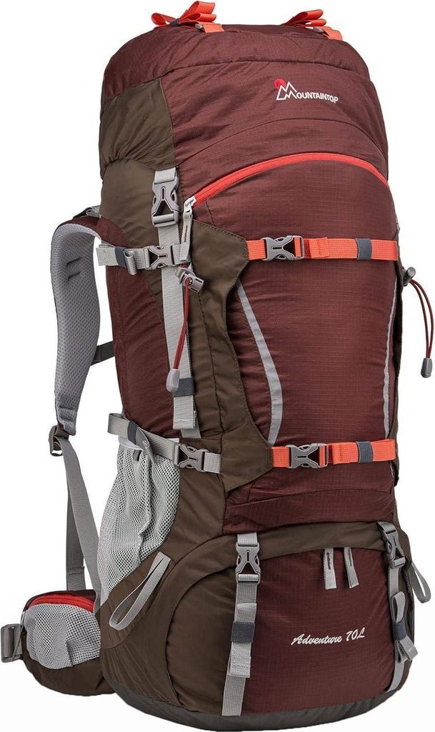 MOUNTAINTOP 70L Trekkingrucksack Herren Damen Camping Produktbild 