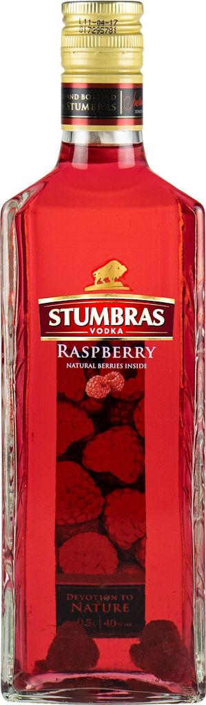Malinová vodka Stumbras Raspberry 500 ml Obrázek produktu 