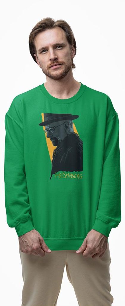 D&B Design Uni Pullover SWMO00013 Breaking Bad Grün-Größe L