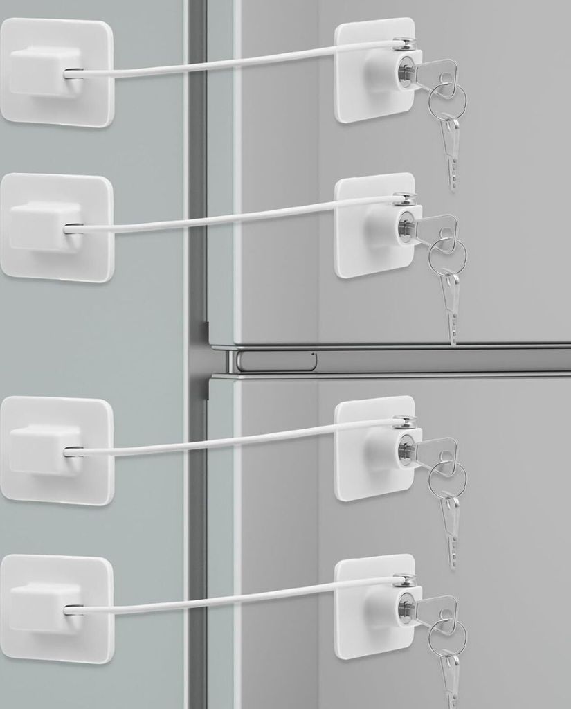 4 Stück Kühlschrank Produktbild 