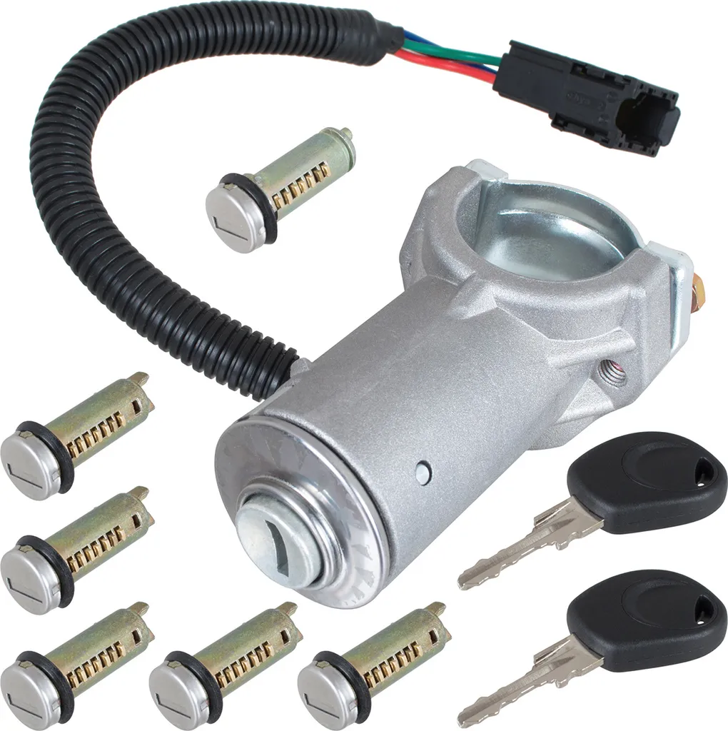 Kit serrures de porte et contacteur d'allumage 2996075 pour Iveco Daily