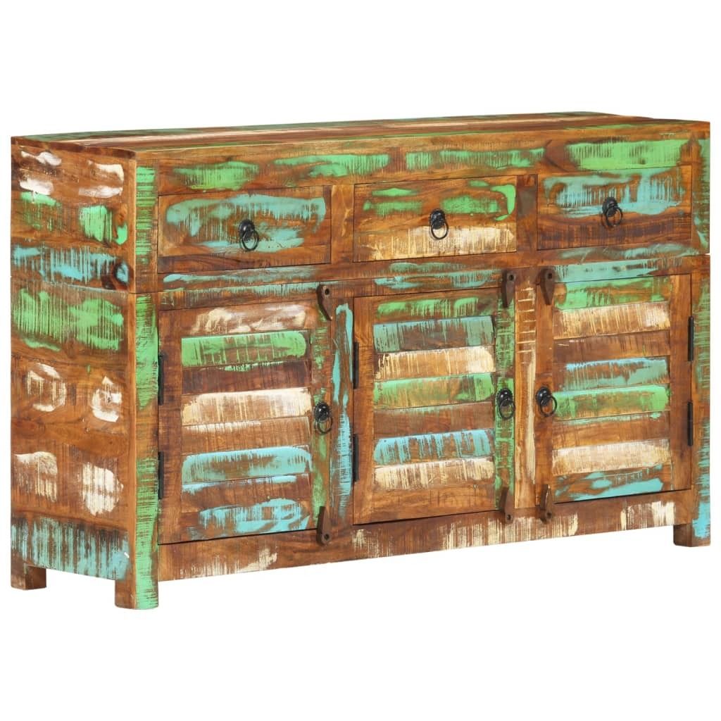 Maison Exclusive - Sideboard 110x30x65 cm Altholz Massiv
