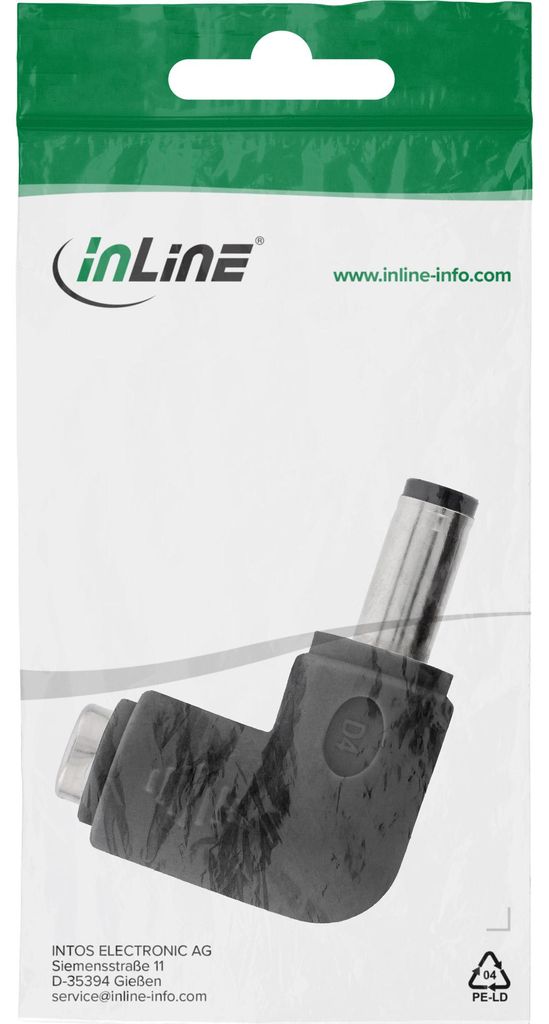 Adattatore InLine® DC, spina cava 5,5x2,5 mm DC Immagine del prodotto 