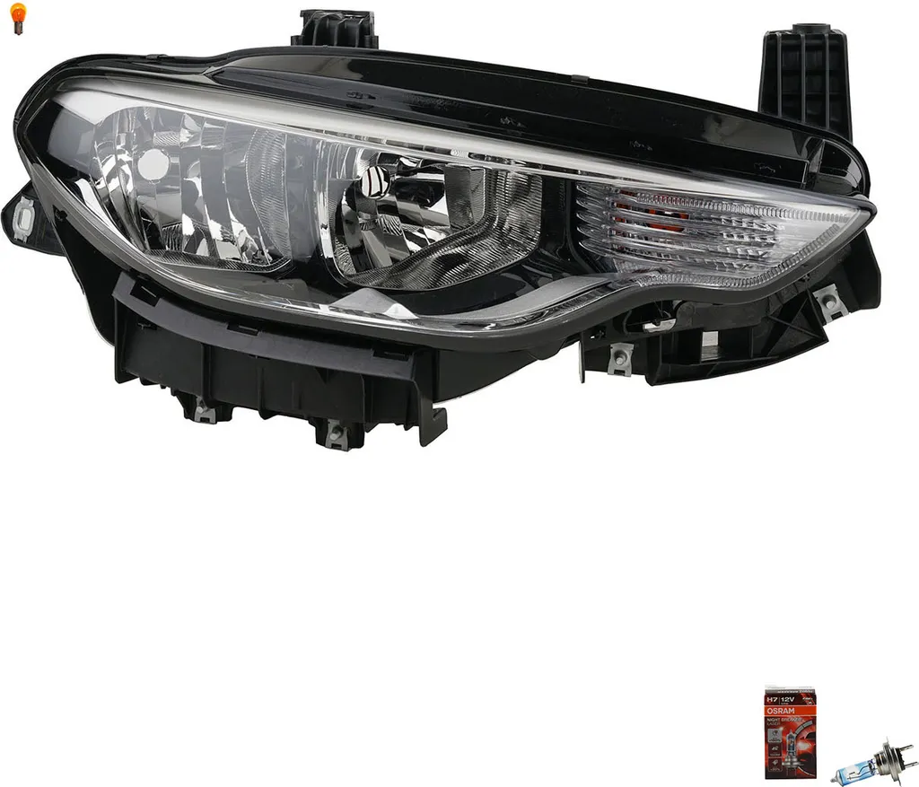 JOHNS Faro Anteriore Sinistro Per BMW Serie 5 (G30/F90) - Con LED DRL E Motore Regolazione, Senza Regolatore Di Corrente (codice Abbinato 20 19 10)