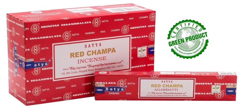 Räucherstäbchen Satya Sai Baba "Red Champa" 15gr