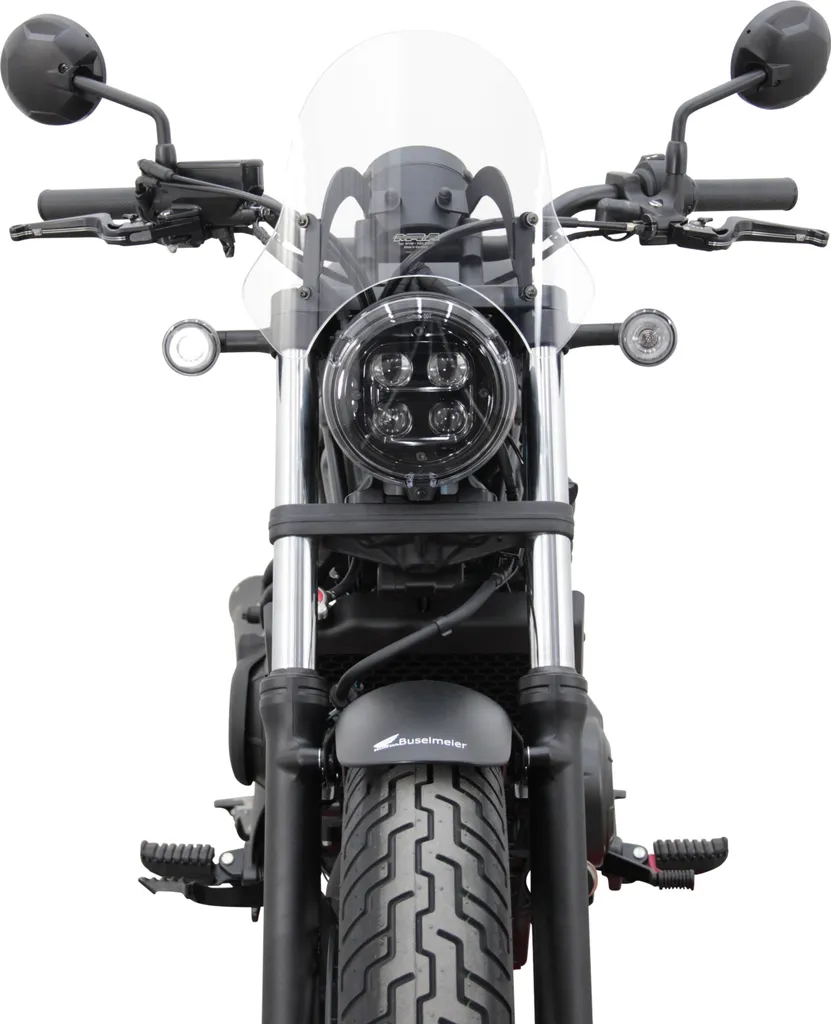Réduire turbulences moto avec la bulle MRA NSP - Solution confort pilote