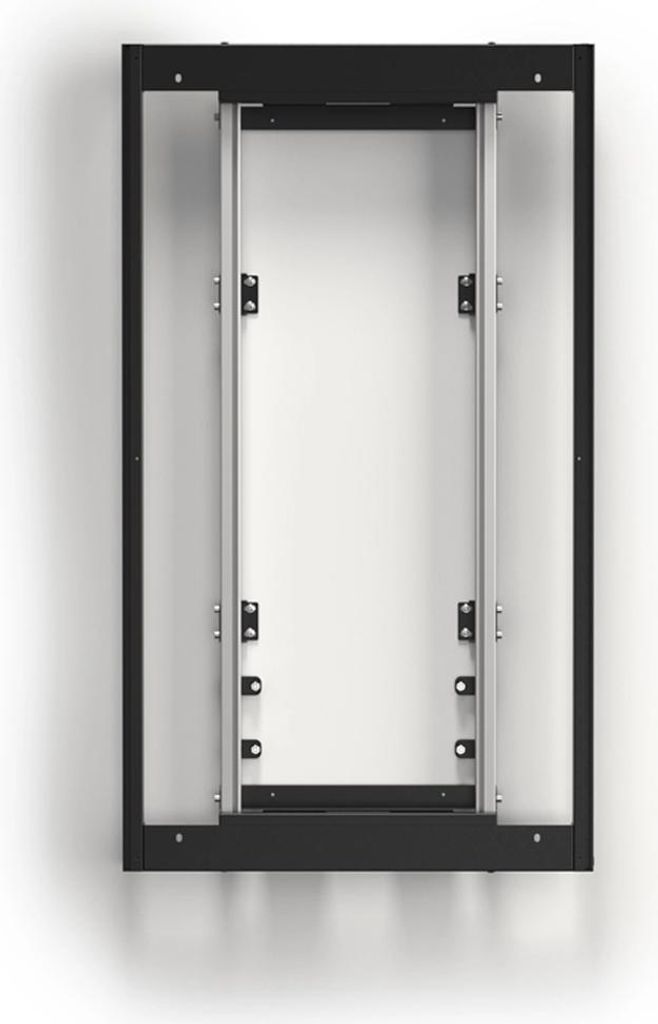 SMS 11-001-1 Schutzgehäuse für LG 55XE4F 55'' Displays, schwarz, mit Belüftung