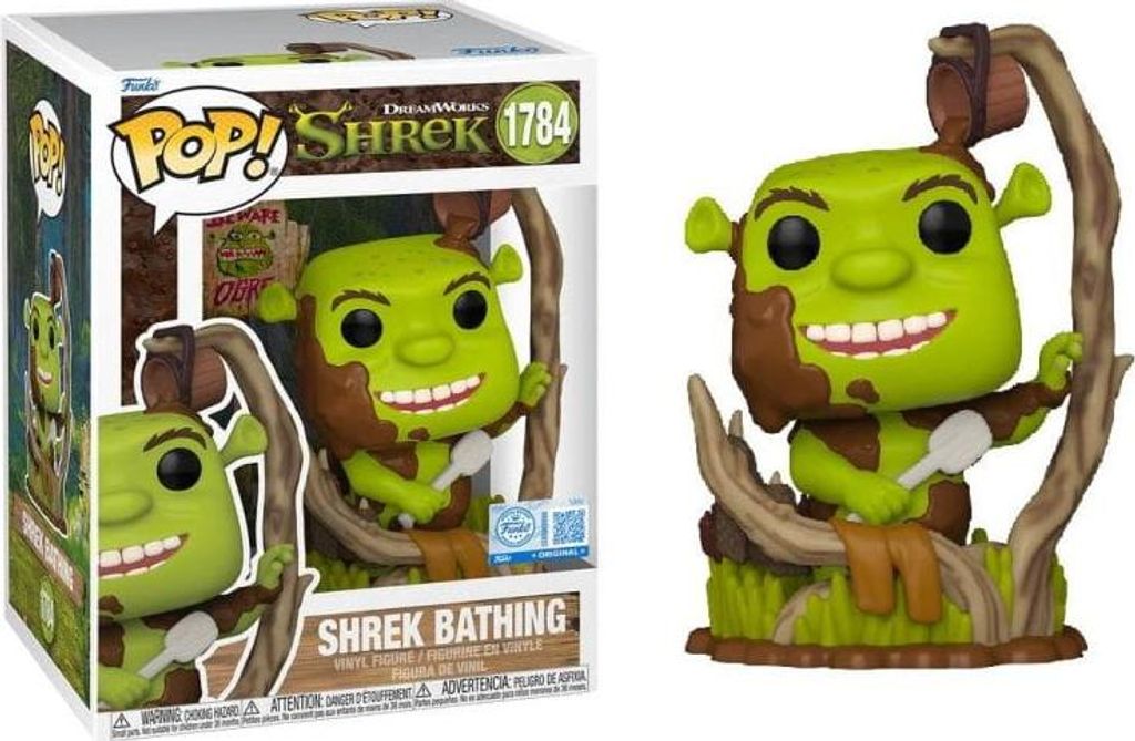 FUNKO POP! Vinyl Figur Movie Shrek Shrek Bathing 1784 Produktbild 