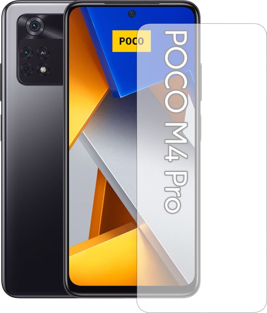 Display-Schutzfolie Displayschutz-Glas 9H Glas für Xiaomi Poco M4 Pro 4G