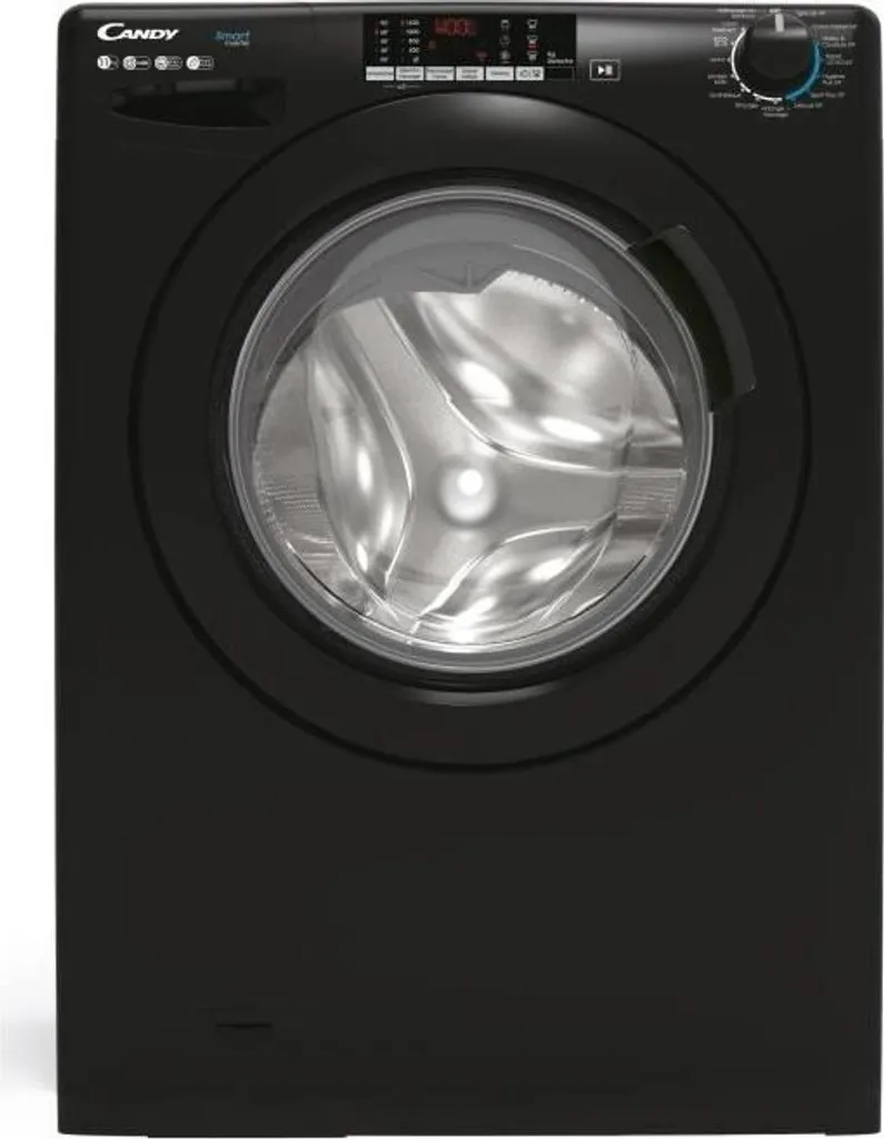 Lave-linge hublot grande capacité 11kg Candy blanc CS1411TXMBBE/FR