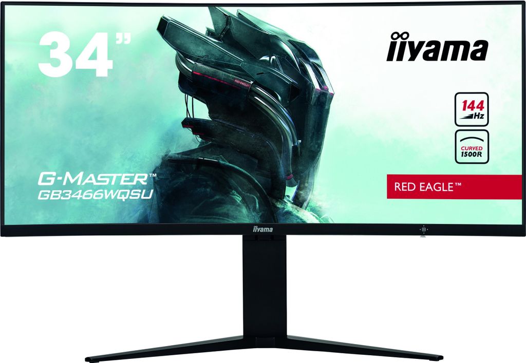 Iiyama GB3466WQSU-B1 IIYAMA 86,5cm (34") GB3466WQSU-B1 21:9 Zdjęcie produktu 