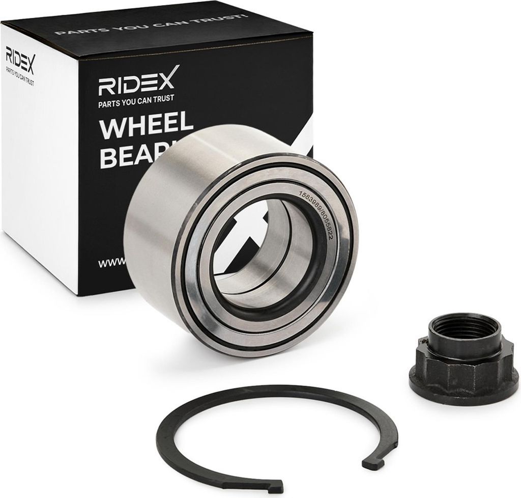 RIDEX Radlagersatz Vorne Links Rechts für TOYOTA Yaris Schrägheck (P9) 75mm 654W0567