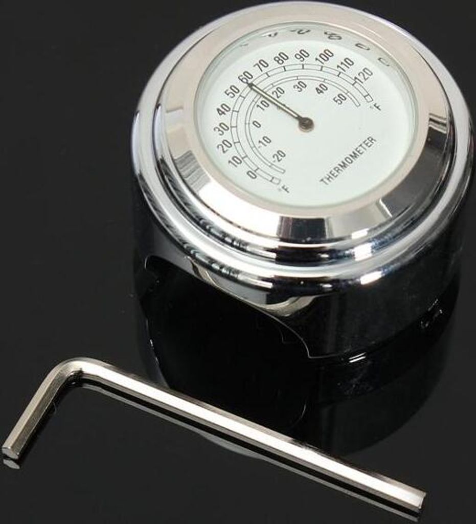 7/8inch 1inch Lenker Thermometer wasserdicht für Motorrad
