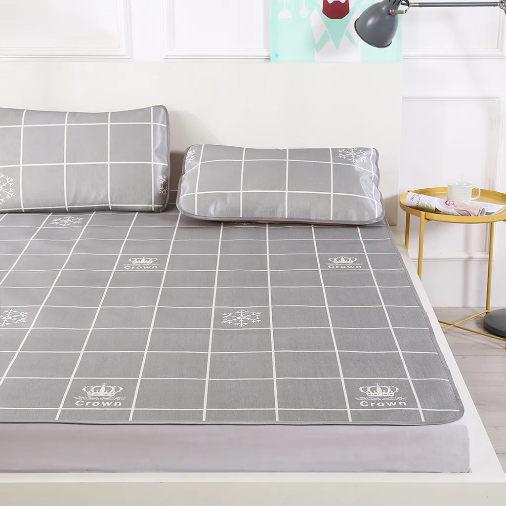 Tapis rafraîchissant d'été pliable avec impression 3D - Modèle Premium