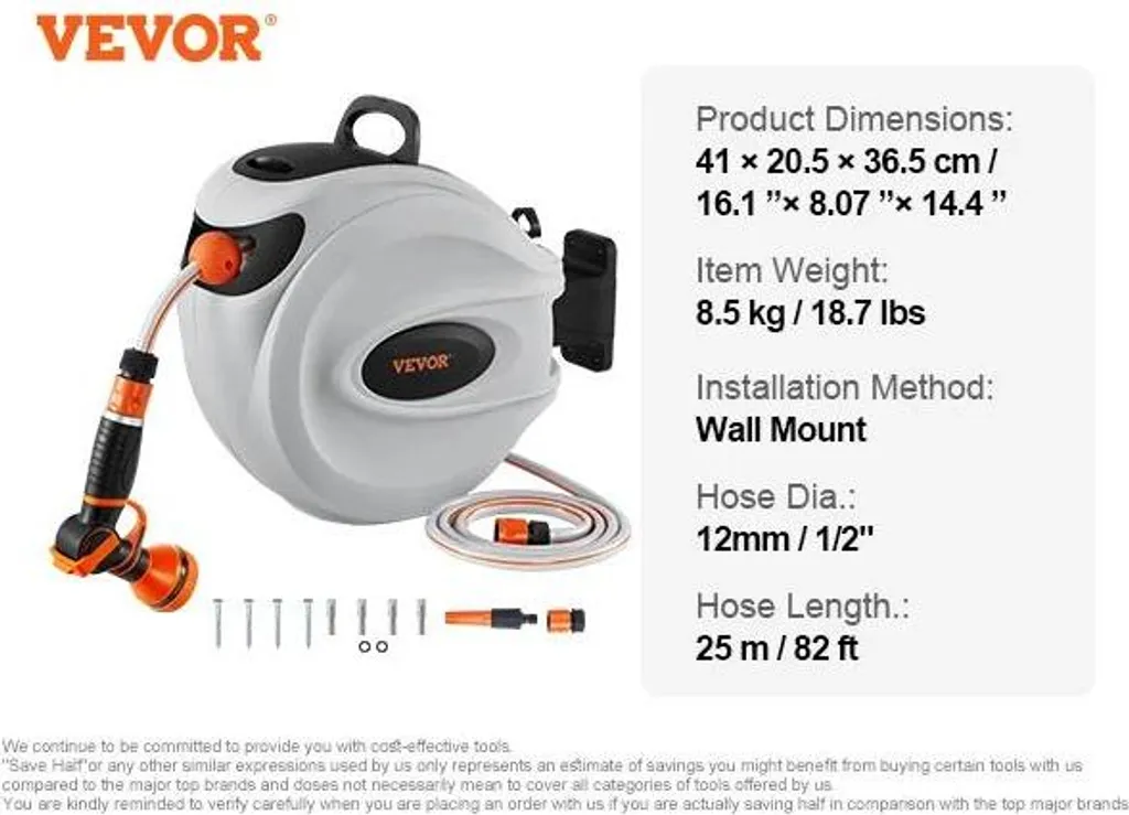 OFFERTA Avvolgitubo Automatico Professionale 25m - Parete 180° - Limited - 2