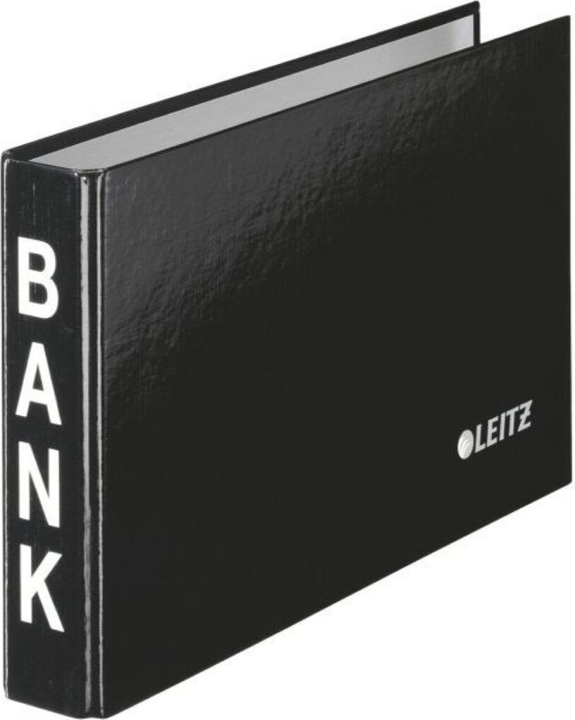 Leitz 10020095 Bankordner 2-Ringmechanik 20 mm schwarz