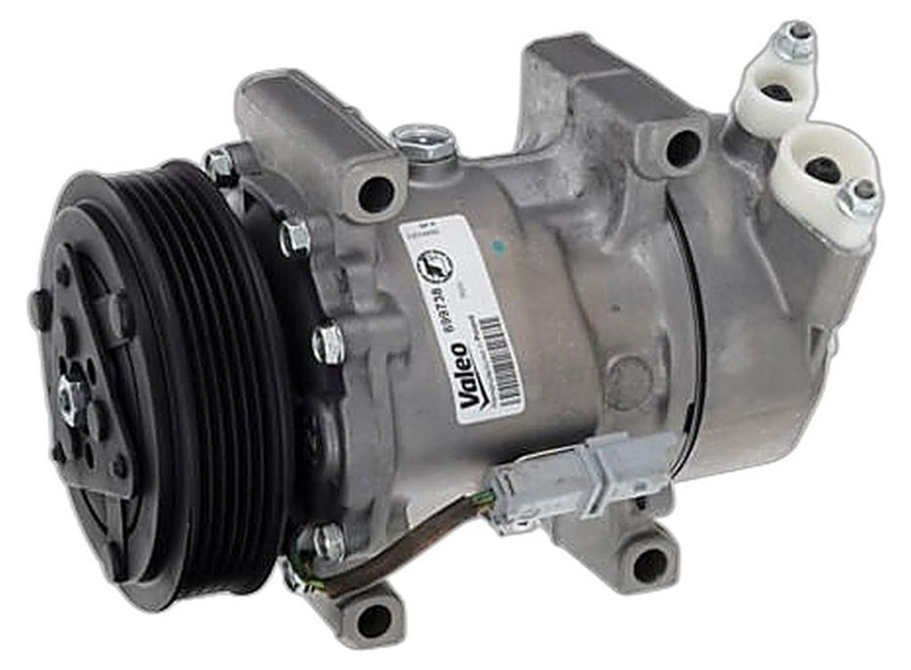 Klimakompressor 12 V R 134a Ø 123 mm VALEO für u.a. PEUGEOT 307