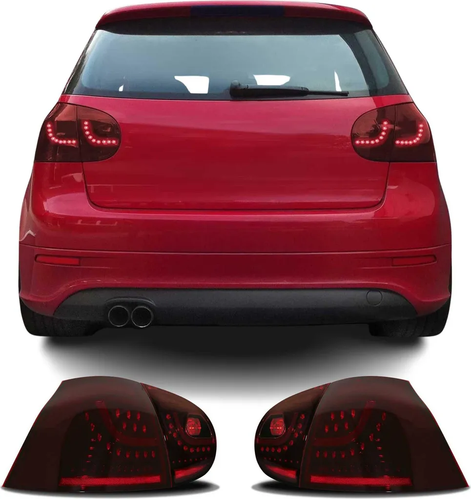 Kit Feux arrière LED Rouge Foncé Golf 5 - Look R32 R-Line 2003-2008
