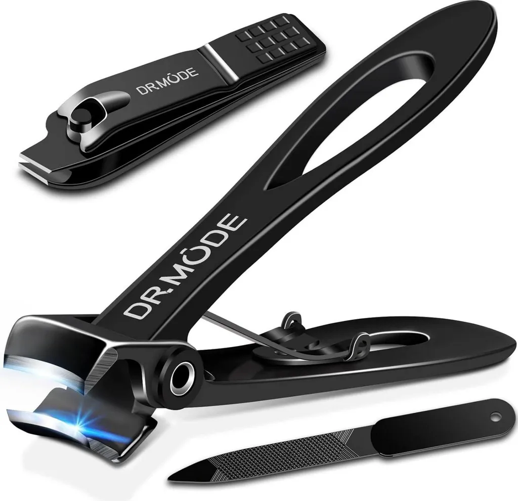 Set Tagliaunghie Professionale Acciaio Inox - Kit Mani e Piedi Robusto