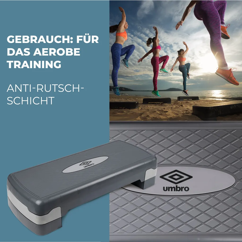 Stepper D’exercice Plat – Marchepied Antidérapant Avec Sangles, Pour Jambes, Abdos Et Push-up, à La Maison Ou Salle