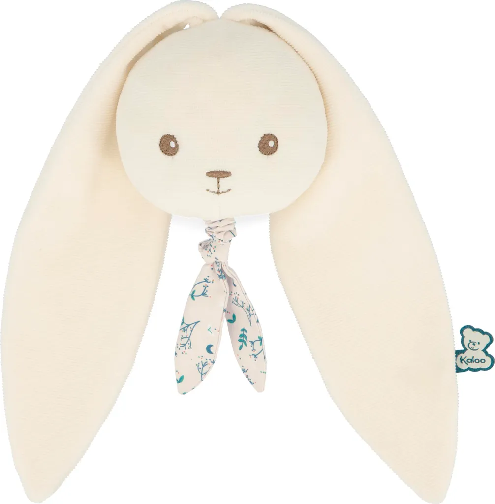 Peluche Musicale Lapin Lapinoo aux Longues Oreilles - Coloris Crème