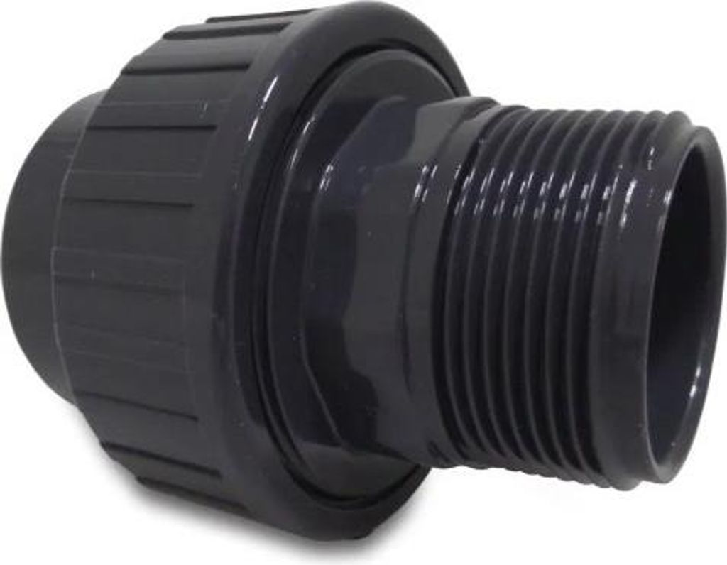 Profec PVC-U Übergangsschraube 50 mm x 1 1/2" KW x MZ Produktbild 