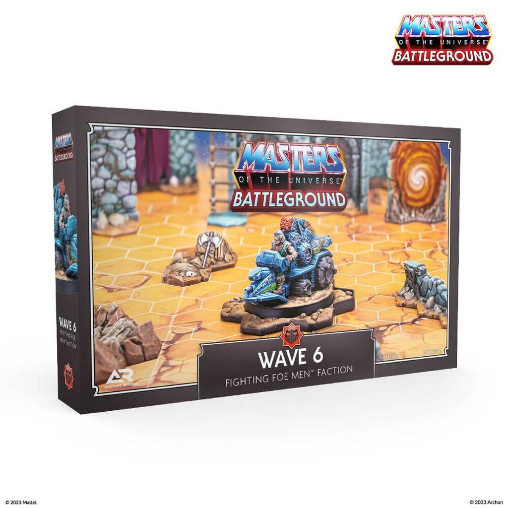 Archon Studio - MOTU0103 : MotU Wave 6: Fighting Foe Men Faction (ES)