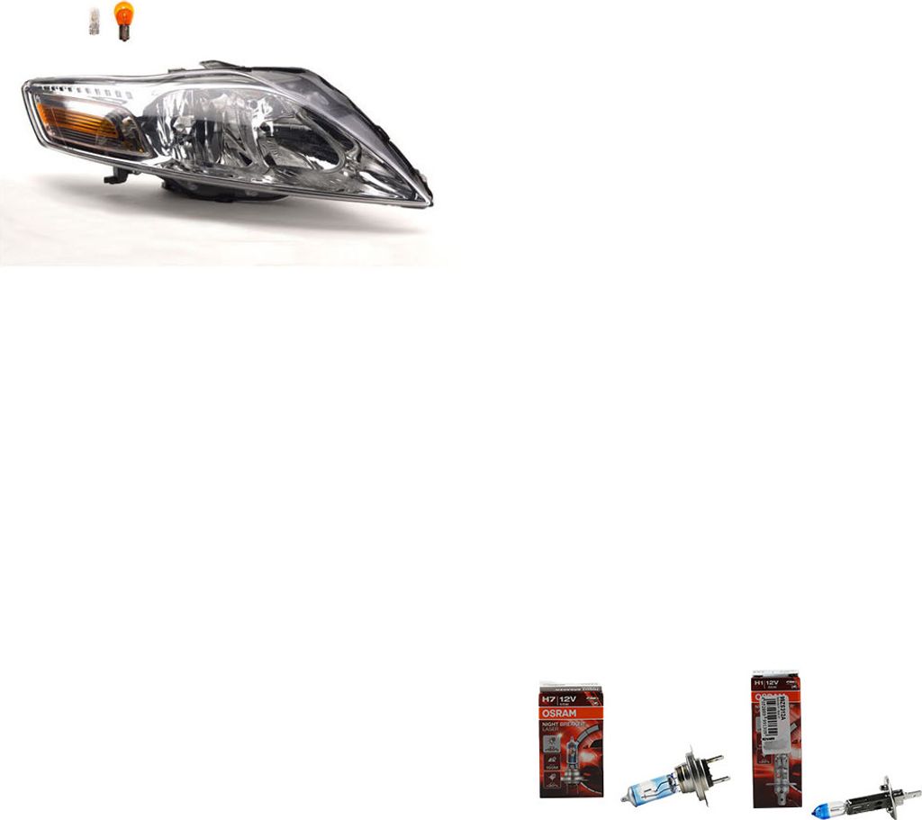 Johns, Scheinwerfer + Osram Night Breaker Laser passend für Ford Mondeo Rechts 1728157 1492385 1812688 1457692 1460558 1478793 1512516 1586981 167...