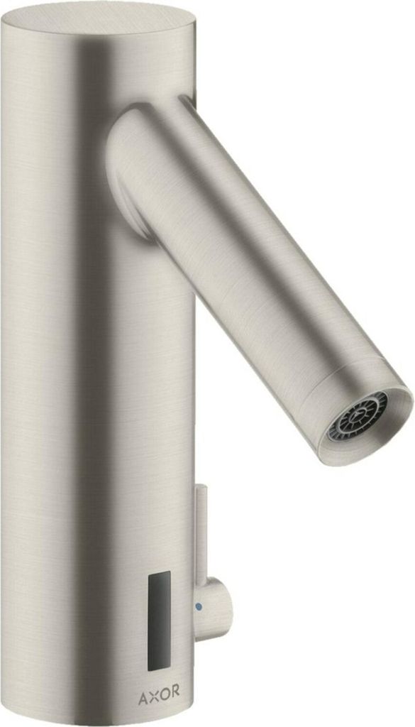 AXOR Starck Elektronik-Waschtischmischer Edelstahl Optic, 10101800