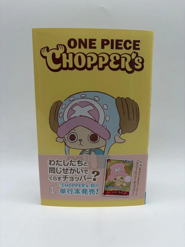 ONE PIECE CHOPPER'S Vol.1 Manga Buch mit Promo Karte Produktbild 