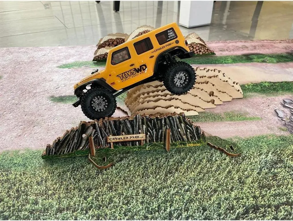 Crawler Park RC Tapis 1/24 Télécommandé Circuit Multicolore One Size - 6
