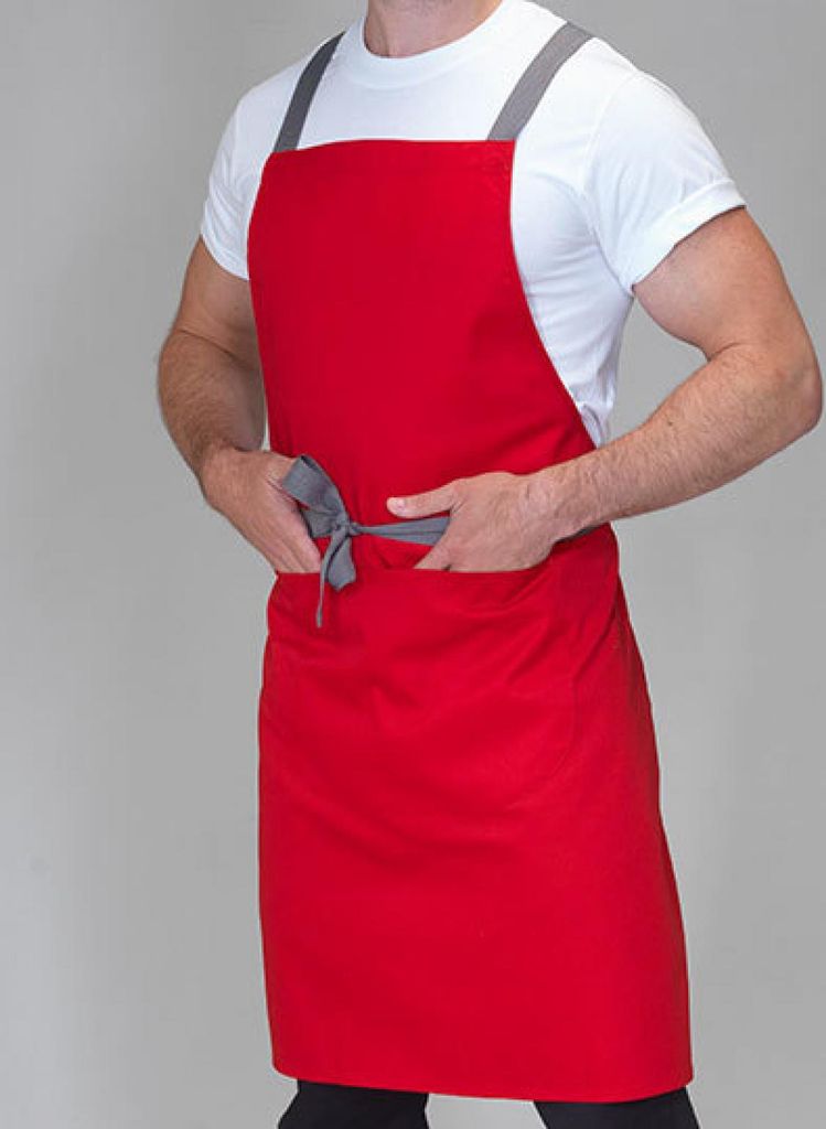 Dennys London Apron With Grey Ties Crossover