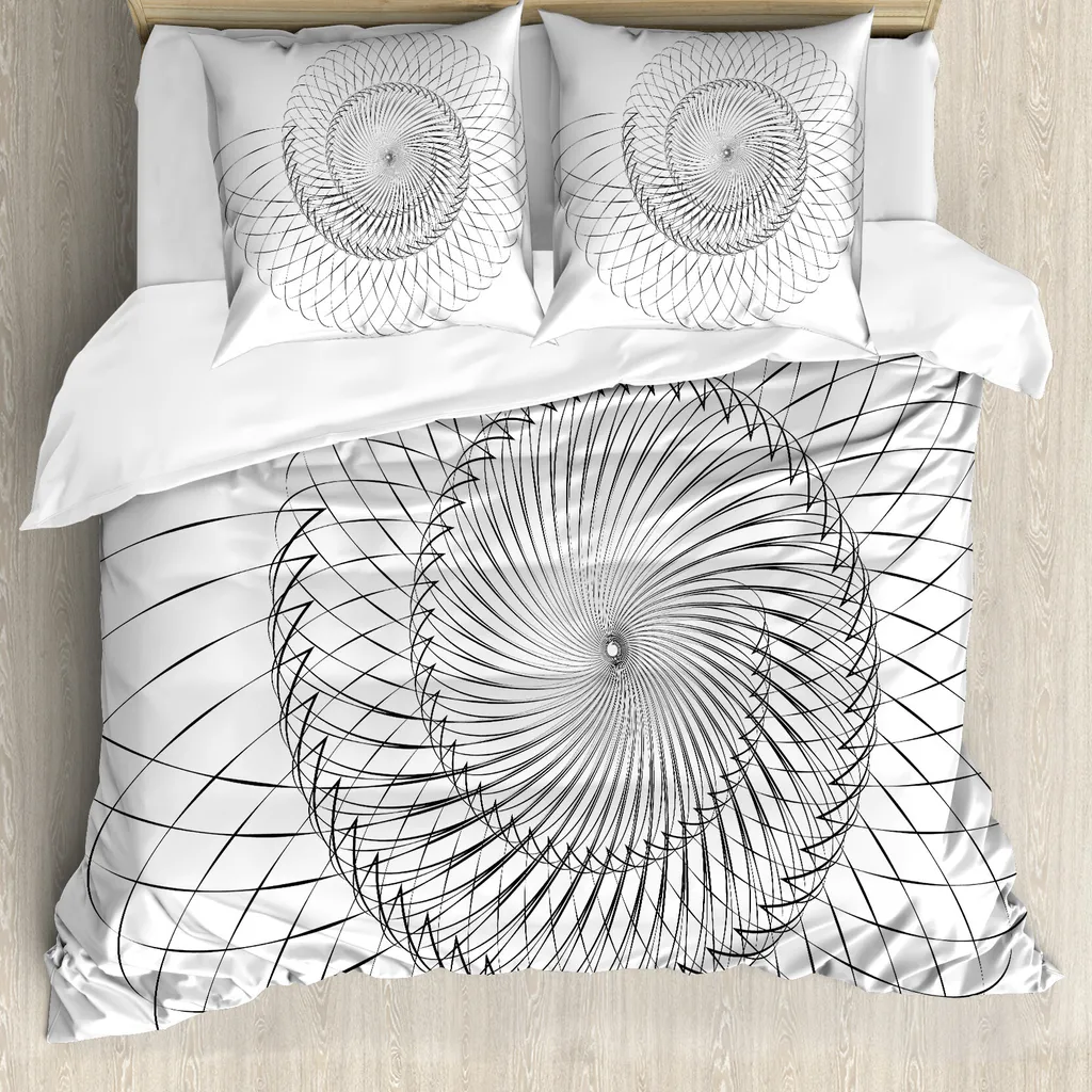 Set Letto ABAKUHAUS Conchiglie 155x220 - Estetica Moderna e Ipoallergenica