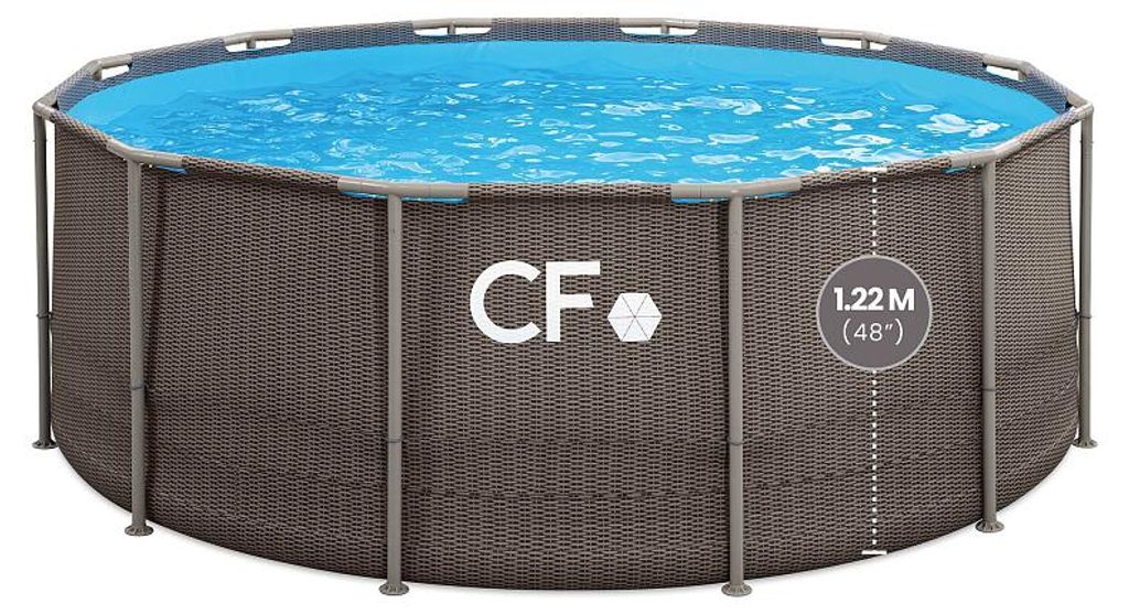 Basen CF FRAME, imitacja rattanu - 366 x 122 cm Zdjęcie produktu 
