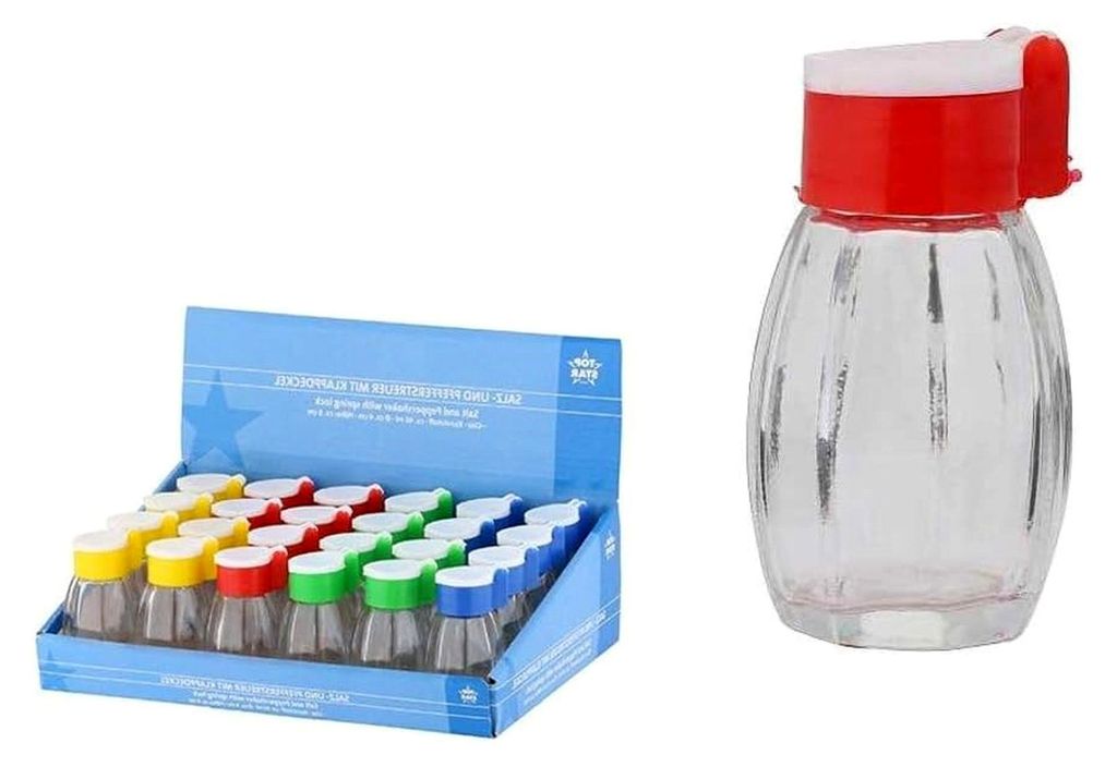 Top Star Salz- und Pfefferstreuer mit Klappdeckel, 40ml, Produktbild 