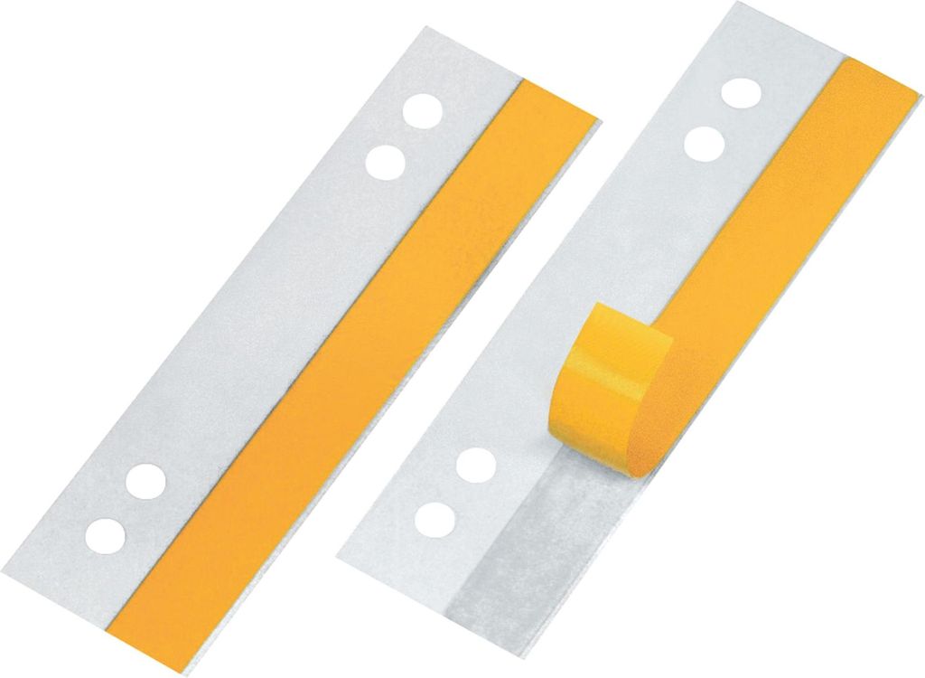 100 VELOFLEX Heftstreifen, selbstklebend HEFTFIX 100er transparent Kunststoff