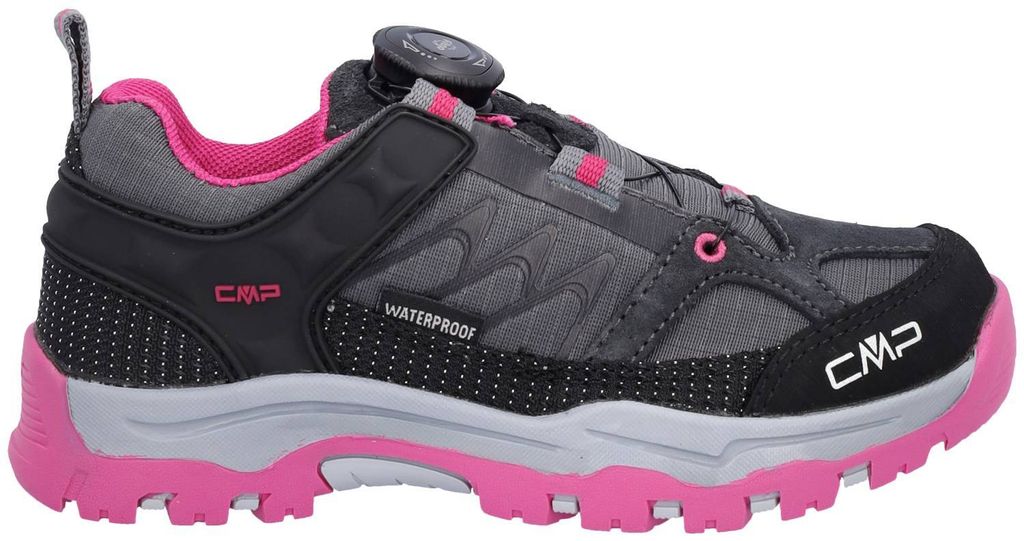 CMP KIDS KIRUNA FITGO TREKKING SHO grau/pink 38