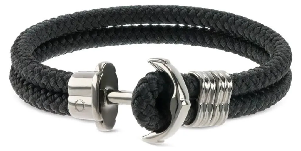 Bracelet Maille Gourmette Ao Oamb4105Rp Finition Rhodiée Haute Qualité