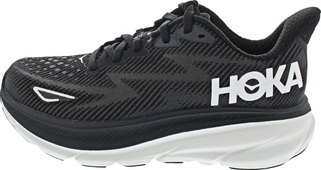 HOKA Damen Laufschuhe Schwarz 1127896-BWHT Grösse 38 2/3 Produktbild 